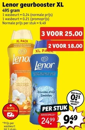 Promotie: Lenor geurbooster XL