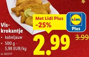 Promotie: Viskrokantje