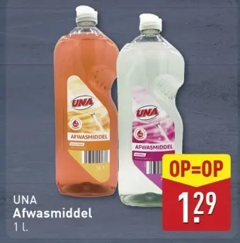 Aanbieding: Afwasmiddel