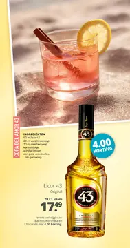 Aanbieding: Licor 43 Original
