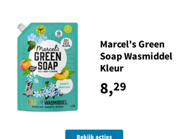 Promotie: Green Soap Wasmiddel Kleur