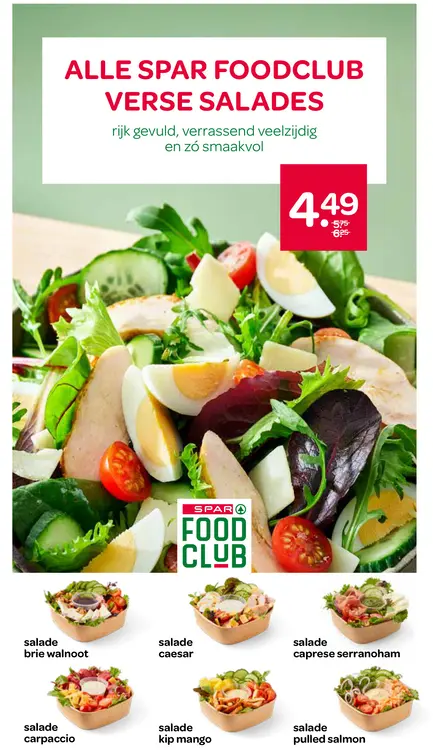Aanbieding: Verse salades
