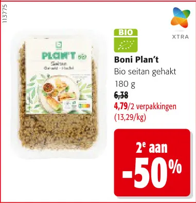 Promotie: Bio Seitan gehakt