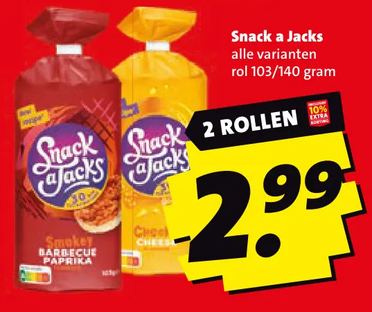 Aanbieding: Snack a Jacks