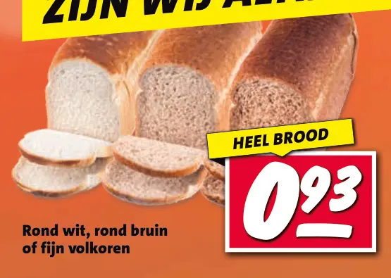 Aanbieding: Heel brood