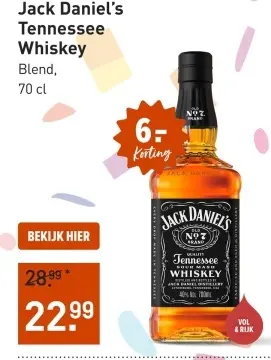Aanbieding: Tennessee Whiskey