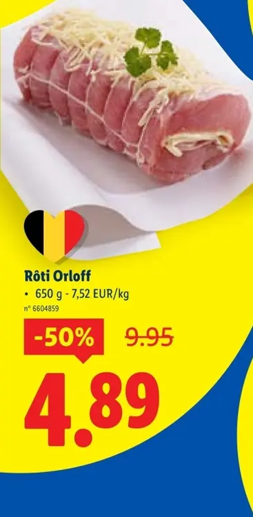 Offre: Rôti Orloff