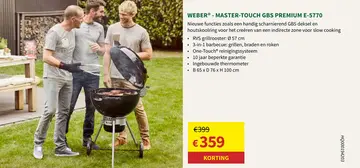 Aanbieding: Weber - master-touch gbs premium e-5770