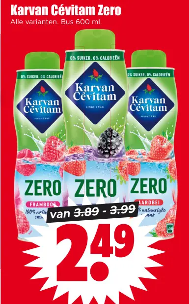 Aanbieding: Karvan Cévitam Zero