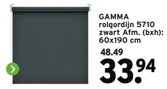 Aanbieding: rolgordijn 5710