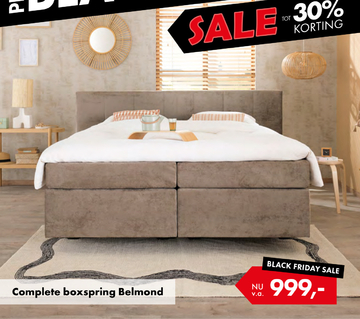 Aanbieding: Complete boxspring Belmond