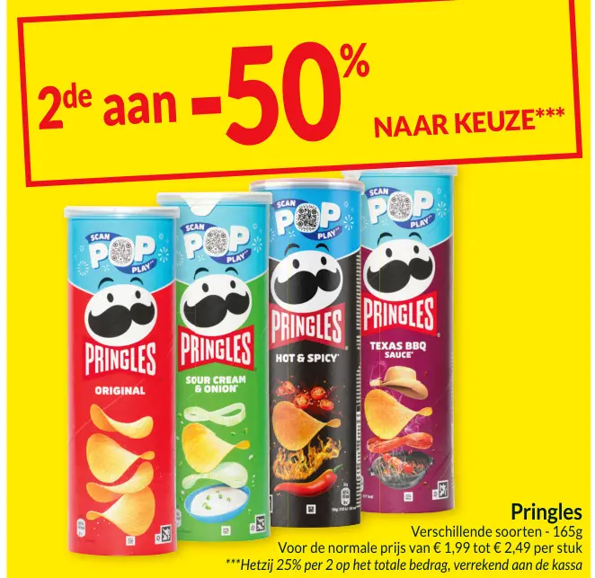 Promotie: Pringles