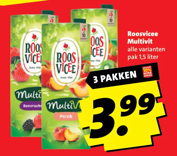 Aanbieding: Roosvicee Multivit
