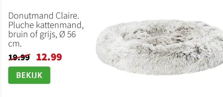 Aanbieding: Donutmand Claire