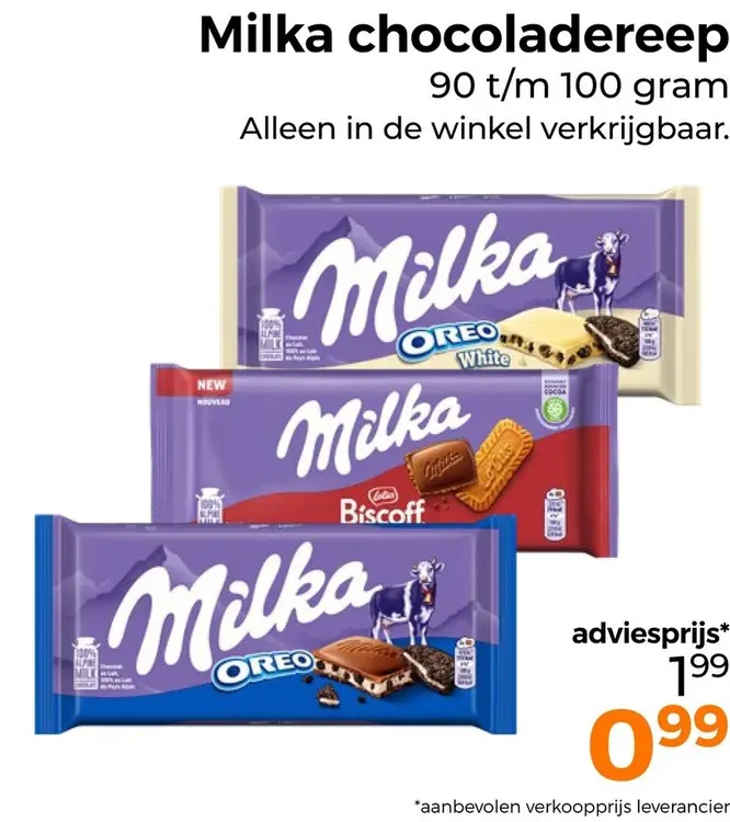 Aanbieding: Chocoladereep