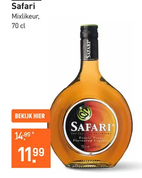Aanbieding: Safari Mixlikeur