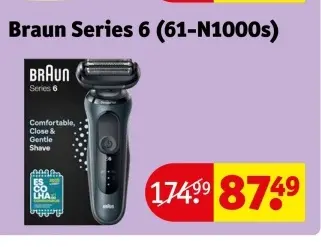 Offre: Braun Series 6 (61-N1000s)