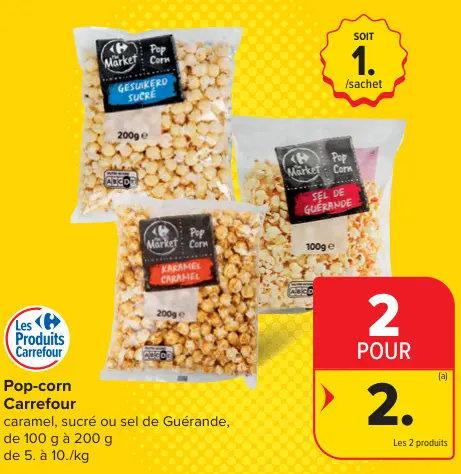 Offre: Pop-corn