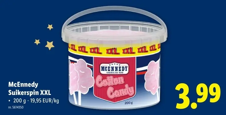 Promotie: Suikerspin XXL