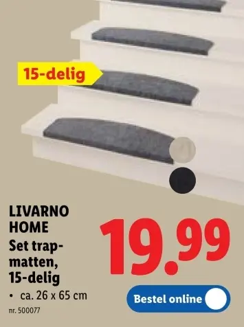 Promotie: Set trapmatten