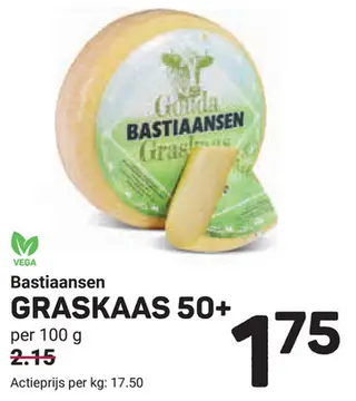 Aanbieding: Bastiaansen GRASKAAS 50+