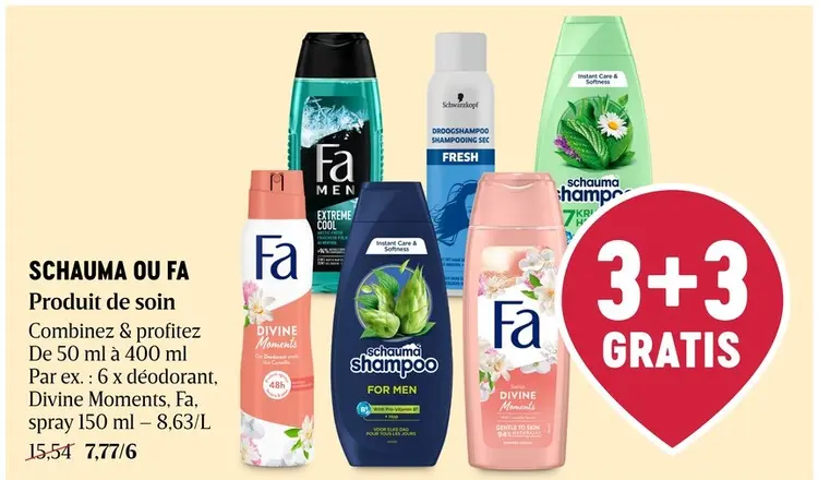 Offre: Produit de soin