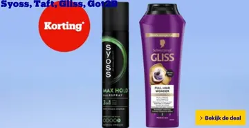 Aanbieding: Syoss, Taft, Gliss, Got2B