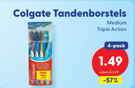 Aanbieding: Tandenborstels