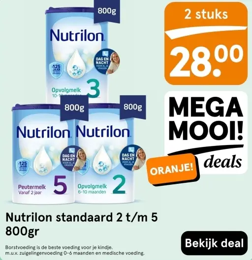 Aanbieding: Nutrilon standaard