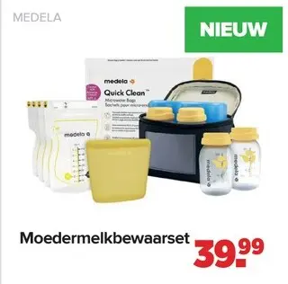 Promotie: Moedermelkbewaarset