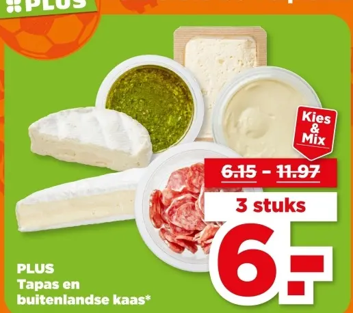 Tapas en buitenlandse kaas