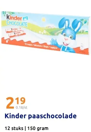 Promotie: paaschocolade