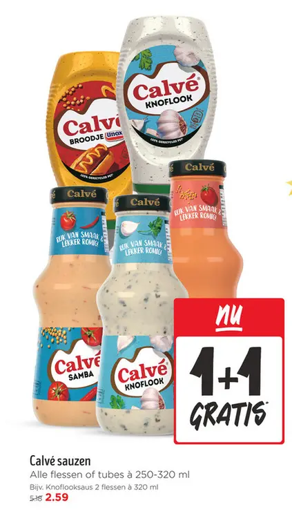 Aanbieding: Calvé sauzen
