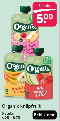 Aanbieding: Knijpfruit