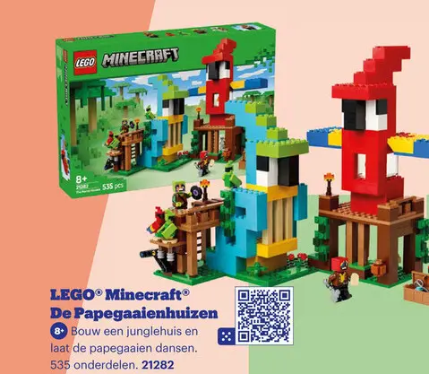Aanbieding: Minecraft De Papegaaienhuizen