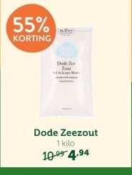 Aanbieding: De Tuinen Dode Zeezout - 1kg