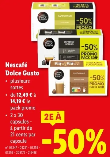 Offre: Dolce Gusto