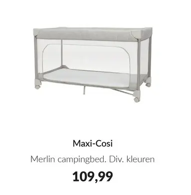 Aanbieding: Merlin campingbed