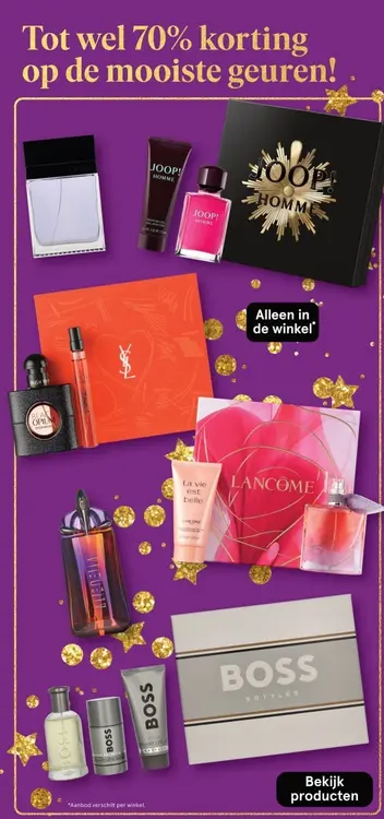 Aanbieding: Parfum en cadeau sets
