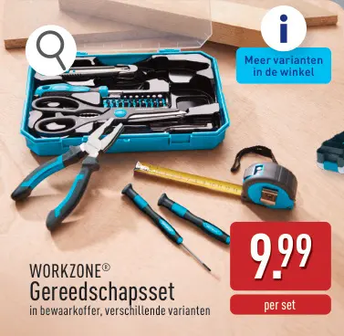 Promotie: Gereedschapsset
