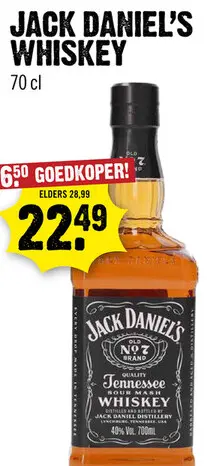 Aanbieding: Whiskey 70 cl