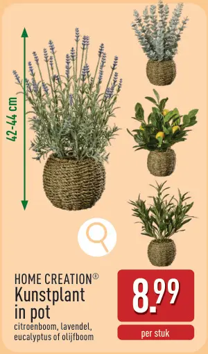 Promotie: Kunstplant in pot