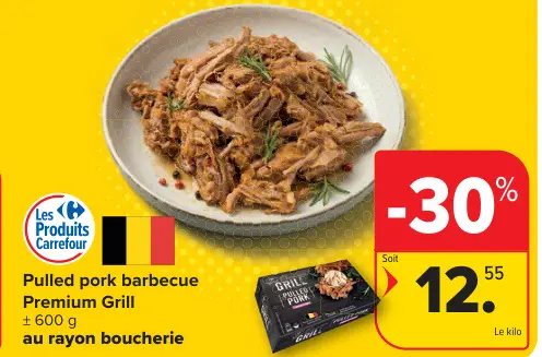 Offre: Pulled pork barbecue