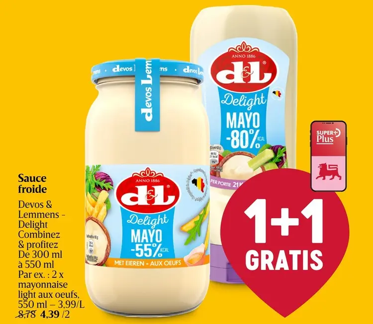 Offre: Sauce froide