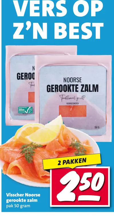Aanbieding: Noorse gerookte zalm