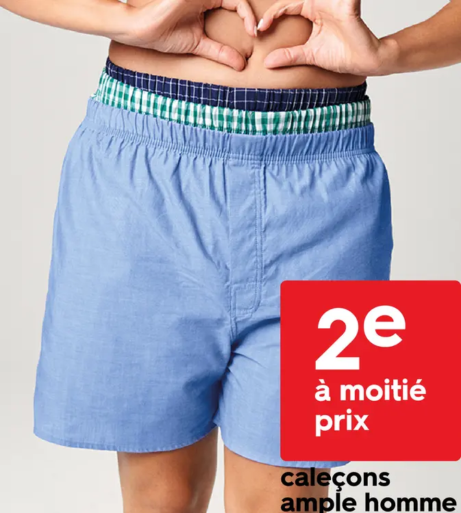 Offre: caleçons ample homme