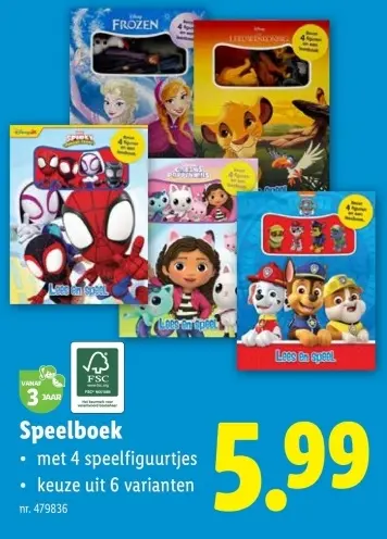 Aanbieding: Speelboek
