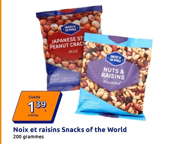 Offre: Noix et raisins