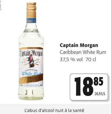 Offre: Caribbean White Rum