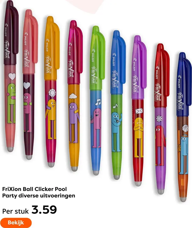 Aanbieding: Pilot Ball Clicker Pool Party